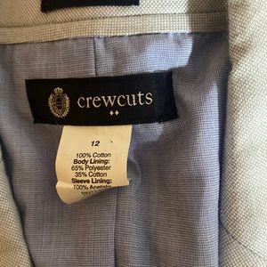 JCrew boys Chambray Blazer size 12